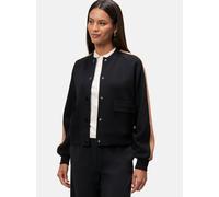 zero Damen Jacke mit Kontraststreifen 44, Patch BlackCamel