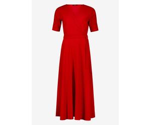 zero - Jerseykleid mit Gürtel candy red - Gr. - 38