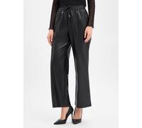 zero Kunstleder-Hose Damen schwarz, 44