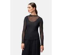 zero Langarmshirt Damen schwarz, 42