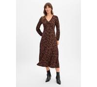 zero Midikleid Damen braun, 34
