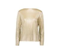 zero Plissee-Shirt Damen gold, 36