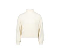 Strickpullover ZERO "Damen mit Ballonärmeln", Damen, Gr. M, eggnog, Strick, Obermaterial: 49% Polyester, 21% Polyester, 15% Polyamid, 8% Polyacryl, 5% Wolle, 2% Elasthan, aufgeraut, figurbetont normal