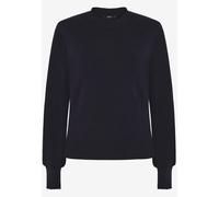 Strickpullover ZERO "Damen mit hohem Kragen", Damen, Gr. 34, hydrangea, Strick, Obermaterial: 72% Viskose, 28% Polyester, unifarben, figurumspielend normal, weit Bündchen krempelbar, Pullover Strickpu