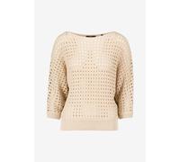 zero - Pullover mit Lochmuster - Gr. - 40