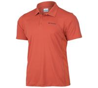 Columbia Men's Zero Rules Light Polo, Technical Polo Shirt, Tuscan, XL