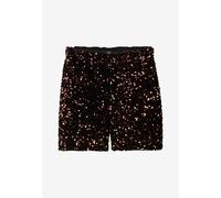 zero - Shorts mit Pailletten blackbrown - Gr. - 42