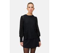 zero Spitzenbluse Damen schwarz, 36