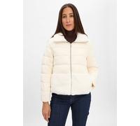 Steppjacke ZERO "Damen mit Kunstfellkragen", Damen, Gr. 42, eggnog, Web, Obermaterial: 100% Polyester, unifarben, figurbetont, Jacken Steppjacke (25667037-42) eggnog