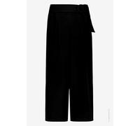 zero - Stoffhose 7/8 Länge mit Schnalle Black Beauty - Gr. - 36
