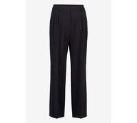 Stoffhose ZERO "zero Damen Stoffhose mit Bügelfalte 30 Inch", Damen, Gr. 42, Normalgrößen, schwarz (schwarz beauty), Twill, Obermaterial: 65% Polyester, 30% Viskose, 5% Elastan. Ärmelfutter: ohne Futt