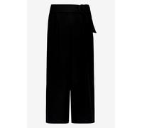 zero - Stoffhose mit Schnalle schwarz - Gr. - 38