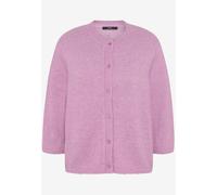zero - Strickjacke 3/4 Arm und Knöpfe lilac melange - Gr. - 44