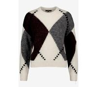zero - Strickpullover Kurz 1/1 Arm - 1971/Patch Cream/Bro Brown - Gr. - 36