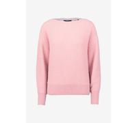 Zero - Strickpullover mit U-Boot Ausschnitt rose melange - Gr. - 40