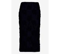 zero - Strickrock Midi mit Gummibund deep sky - Gr. - 42