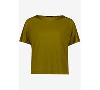 zero - T-Shirt mit U-Boot Ausschnitt fir green - Gr. - 42