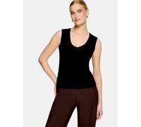 zero Top Damen Baumwolle schwarz, 38
