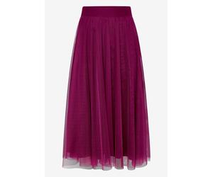 zero - Tüllrock Midi mit Gummibund magenta purple - Gr. - 34