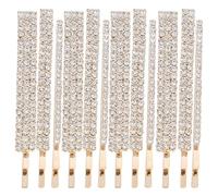 Zerodeko 18stücke Strass-haarnadeln Aus Legierung Glitzernde Haarspangen Für Pony Und Seitliches Haar Dekorativer Haarschmuck Für Abschlussball Brautfrisur Hochzeitsfrisuren