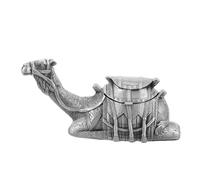 Zerodeko Kamel Schmuckschatulle Metall Vintage Schmuckkästchen Aufbewahrungsbox für Ringe und Schmuck Exotische Dekorative Schmuckbox mit Klappfunktion