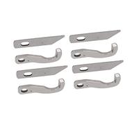 Zerodis Nähmaschinenzubehör Premium-Ober- und Untermesser aus Metall für Overlock-Maschinen mit Einfacher Installation für PL1500 PL2000 925D 935D 929D 1034D 1134DW 1634D 2034D 3034D
