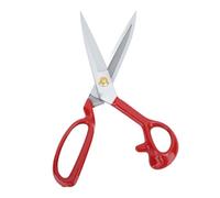 Zerodis Nähscheren-Set, Schneiderschere aus Edelstahl mit Ergonomischen Griffen, Stoffschere für Näh- und Schneiderprojekte (Roter Griff 12 Zoll)