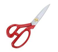 Zerodis Nähscheren-Set, Schneiderschere aus Edelstahl mit Ergonomischen Griffen, Stoffschere für Näh- und Schneiderprojekte (Roter Griff 10 Zoll)