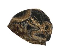 zerosevenee Drachen-Beanie-Mütze für Herren, Sportmütze, coole Strickmütze für Damen und Herren, Outdoor, Dragon 06, Einheitsgröße