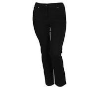 ZERRES Style CORA - Bequeme, stretchige Jeanshose, Gerade geschnittenes Bein Farbe Black Größe 38 kurz