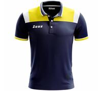 Zeus Vesuvio Herren Polo-Shirt gelb L