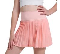 zffriction Röcke Mädchen Tennisrock Faltenrock mit Taschen Innenhose, Kinder Golf Skorts Plissierte Skater Sportrock Sommer Minirock