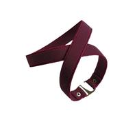 ZGCrumphant Riemen für High Heels 1 Paar hochelastische Schuhzubehör, Anti-Lose-Bündel, Schnürsenkel, Anti-Rutsch-Riemen, High Heels, die Schuhriemen halten(Wine red)