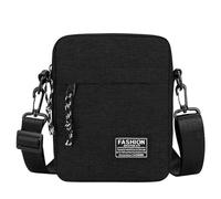 ZGDEIWGF 1 Stück Herren-Umhängetasche, Kleine Umhängetasche, Wasserdichte Umhängetasche, Leichte Tragbare Canvas-Tasche, Verstellbare Modische Freizeittasche, Geeignet Für Reisen, Arbeit Und Reisen