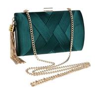 ZGDEIWGF 1 Stück Quasten-Clutch, Damen-Abendtasche, Elegante Handtasche, Hochzeitshandtasche, Umhängetasche