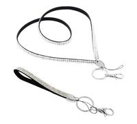 ZGDEIWGF 2 Stück Glitzernde Strass-Lanyards, Handy-Lanyards, Schlüssel-Lanyards, Münz-Geldbörsen-Lanyards, Ausweis-Lanyards, Multifunktionale Lanyards Für Damen