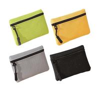 ZGDEIWGF 4 Stück Kleine Geldbörse, Damen-Geldbörse, Herren-Geldbörse, Tragbare Geldbörse, Reisebrieftasche