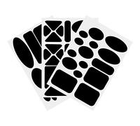 Zghhc 3 Stück Reparaturflicken Für Daunenjacke, Selbstklebende Flicken, Kleidungsreparaturflicken, wasserdichte Polyester-reparaturaufkleber Für Jeansjacke