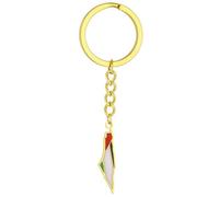 Zghhc Israel Palästina Karte Schlüsselanhänger Edelstahl Karte Anhänger Schlüsselanhänger Landkarte Schlüsselhalter Zubehör Schlüsselanhänger