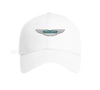 ZGNBKLS Basecap Herren für Aston Martin, Einstellbare Baseball Cap Freien Alle Jahreszeiten Auto Baseball Cap,A