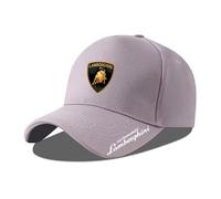 ZGNBKLS Basecap Herren für Lamborghini, Einstellbare Baseball Cap Freien Alle Jahreszeiten Auto Baseball Cap,A