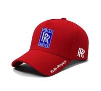 ZGNBKLS Basecap Herren für Rolls Royce, Einstellbare Baseball Cap Freien Alle Jahreszeiten Auto Baseball Cap,A