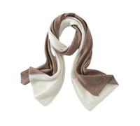 ZGYOZMNG Damen-Kaschmirschal, einfarbig, gestrickt, Patchwork-Farbe, Warmer Damenschal (1001) (1002)