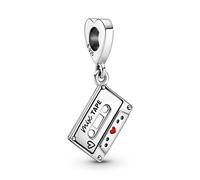 ZHANGCHEN 925 Sterling Silber Vintage Kassette Dangle Charm Perlen passen Original Pandora Armband Halskette Silber 925 Schmuck Geschenk