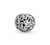 ZHANGCHEN 925 Sterling Silvercomedy & Tragedy Drama Masken Charm Bead Fit Original Pandora Armband Halskette 925 Schmuck