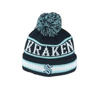 ZHATS NHL Unisex Kinder NHL Offiziell lizenzierte Youth Beanie Pom Freestyle