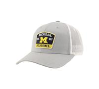 ZHATS Unisex-Erwachsene NCAA Officially Licensed Snapback Hat Big Rig Patch Gray White Switchback Hut, GRAU, Einheitsgröße