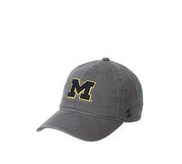 ZHATS Zephyr NCAA Michigan Wolverines Mens Adjustable Scholarship Hat Charcoal, Michigan Wolverines Charcoal, Adjustable