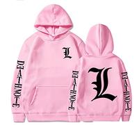 zhedu Death Note Hoodie Für Männer Und Frauen Streetwear Hoodie Cooler Druck Unisex Pullover Herrenbekleidung (XXS-4XL) (4XL,Color 07)