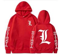 zhedu Death Note Hoodie Für Männer Und Frauen Streetwear Hoodie Cooler Druck Unisex Pullover Herrenbekleidung (XXS-4XL) (4XL,Color 06)